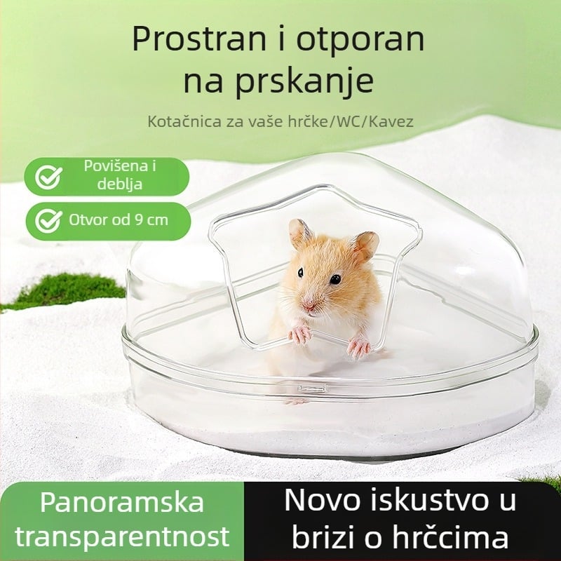 Hamster igračka – trokutasti dizajn, dvostruka namjena, podloga povećana; Materijal: Drugo; Marka: Half purple half red; Kategorija: Hrana za kućne ljubimce; Uvoz: Ne