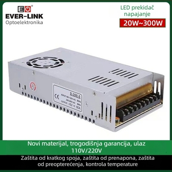 Vichy LED napajanje za zaslon, Switching Power Supply serija, učinkovitost 85%, težina 200 g, razina zaštite 54