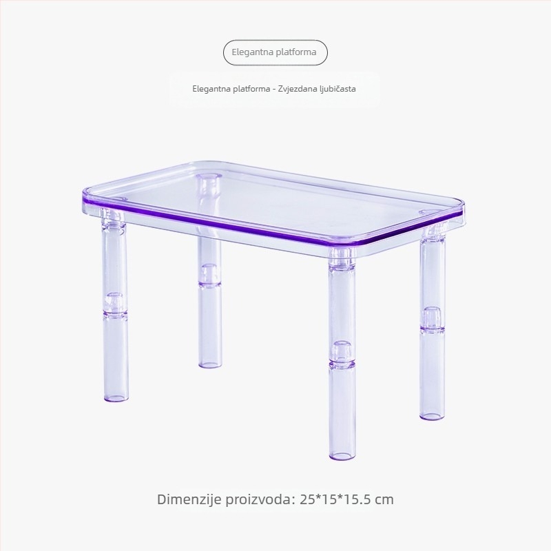 Kavez za hrčke s dvostrukom platformom i gnijezdom — PS materijal, za male kućne ljubimce