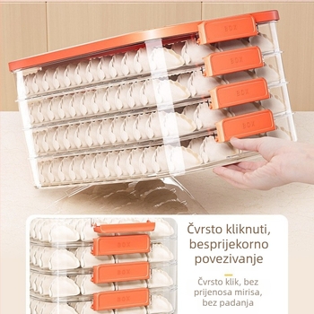 Kutija za pohranu knedli, plastična, nordijski stil, model EGSNmfkM