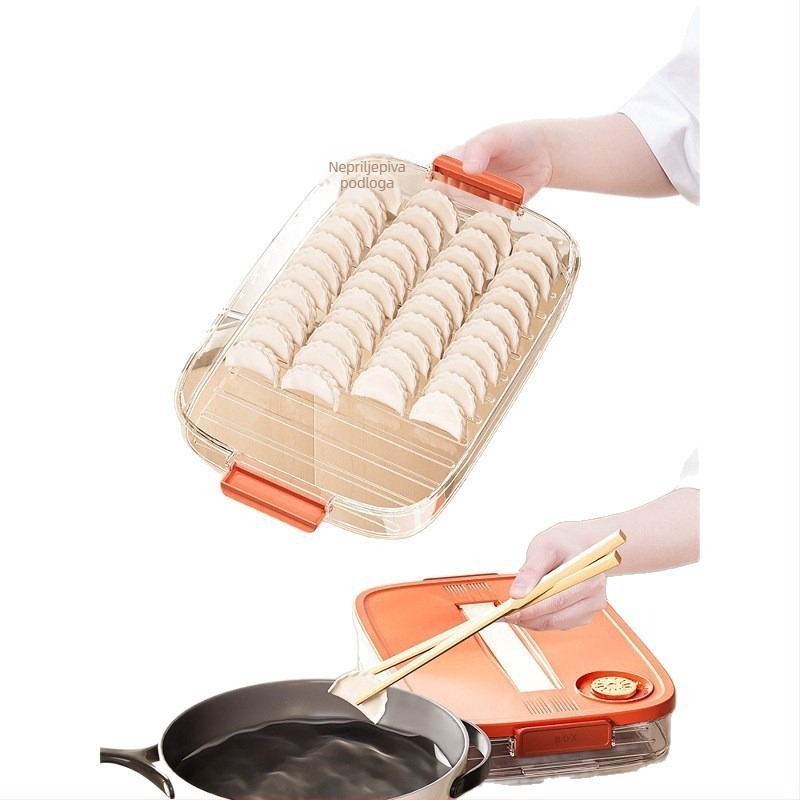 Kutija za pohranu knedli, plastična, nordijski stil, model EGSNmfkM