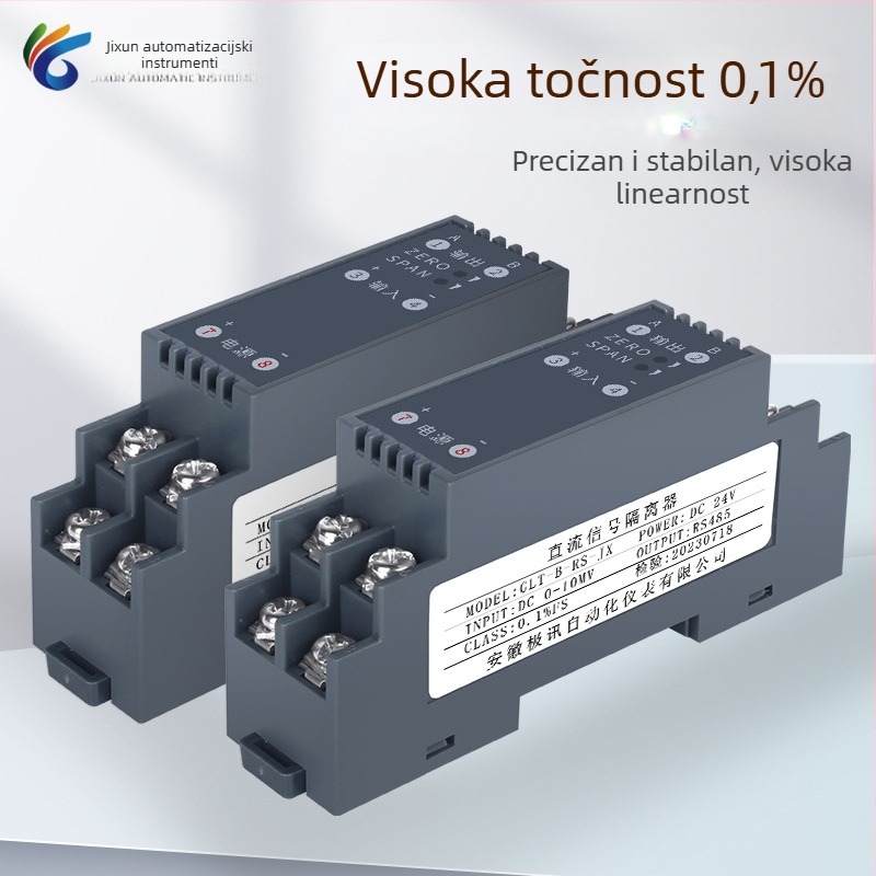 Jixun Instrument GLT-B-RS-JX AC/DC naponski transmiter sa signalnim izolatorom, modul konverzije struje, RS485 izlaz