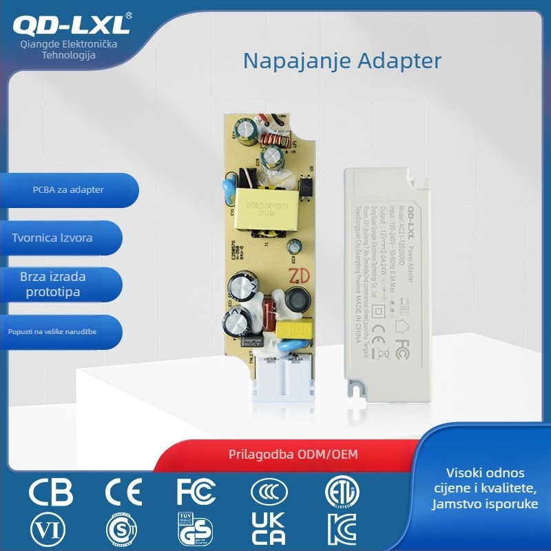 QD-LXL 24V 2A napajanje – glavni upravljački PCBA, model AC21, podloga Plastic 22F