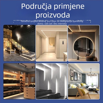 Napajanje za LED rasvjetu ormara s inteligentnim upravljanjem, 12V, 36/60/100W, bezkrokovno stmijivanje