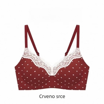 Ženski set donjeg rublja bez žice, 3/4 kupa, Nylon/Polyamide, podstava Nylon/Polyamide, Push-Up, prozračan