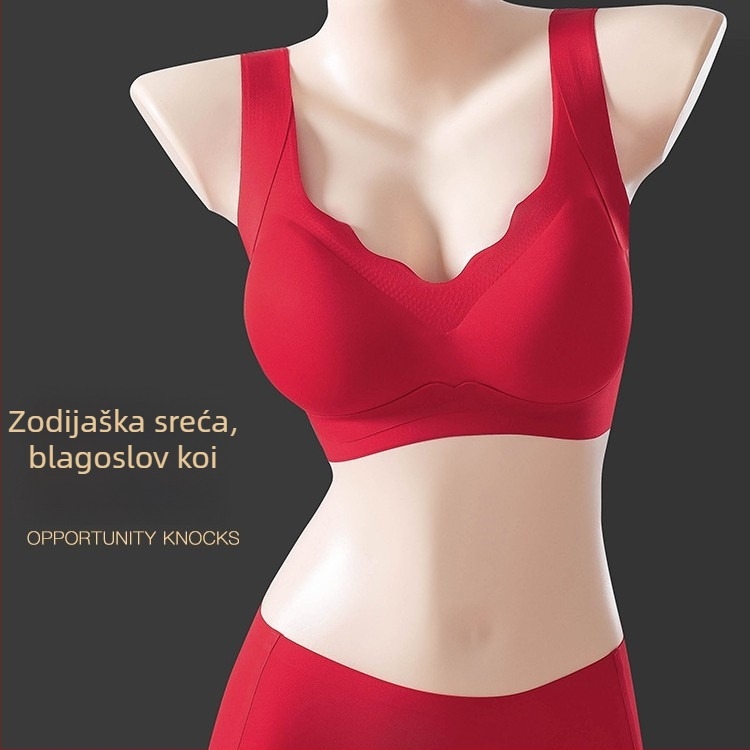 Ženski set donjeg rublja: bez kostica, bez metalnih umetaka, 3/4 košarica, tanak oblikovan košarica, tank-top stil