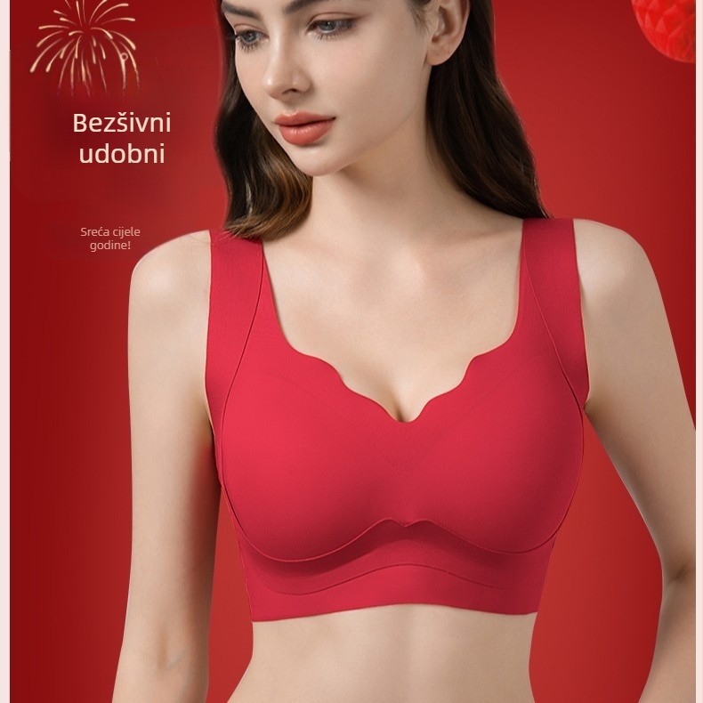Ženski set donjeg rublja: bez kostica, bez metalnih umetaka, 3/4 košarica, tanak oblikovan košarica, tank-top stil