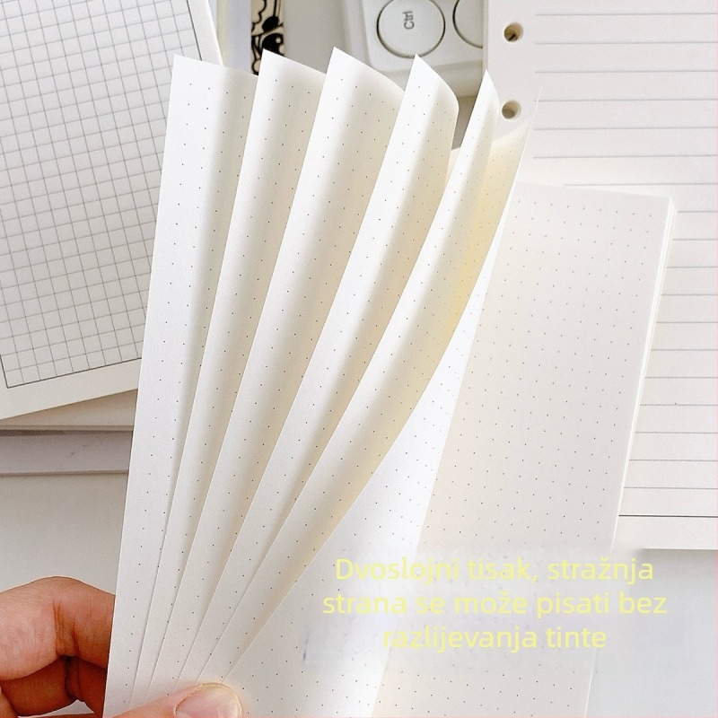 Planer s listovima za slobodno listanje i odvojivim unutarnjim stranicama, papir TianYue 120 g, mrežaste i prazne stranice