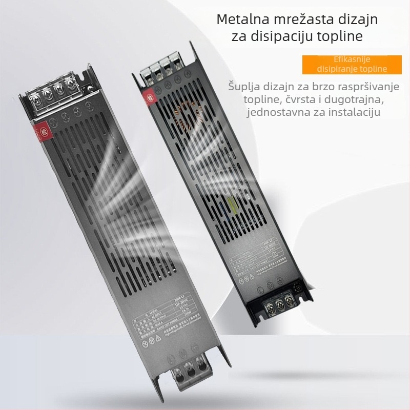 PWM-kontrolirano AC/DC napajanje za LED trake i reklame, 12/24V, 300W, IP20, unutarnja upotreba