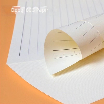 A5 unutarnje stranice sa 6 rupa — zamjenski jezgrom za bilježnice s listovima