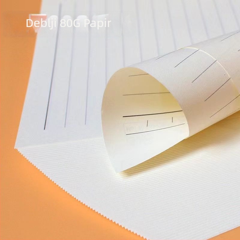 A5 unutarnje stranice sa 6 rupa — zamjenski jezgrom za bilježnice s listovima