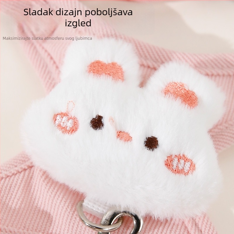 Mačji prsluk za šetnju — poliester, Taotaopets/Pipitao, za mačke, vučni pojas