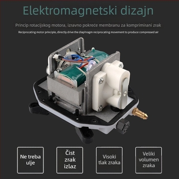 Industrijska vakuumska pumpa za oksigenaciju akvarija, 3 kg, marka Risheng