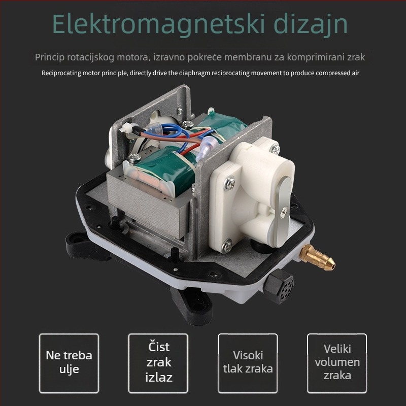 Industrijska vakuumska pumpa za oksigenaciju akvarija, 3 kg, marka Risheng