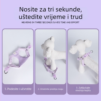 Hama za prsni koš psa – platneni materijal, model FB-8034
