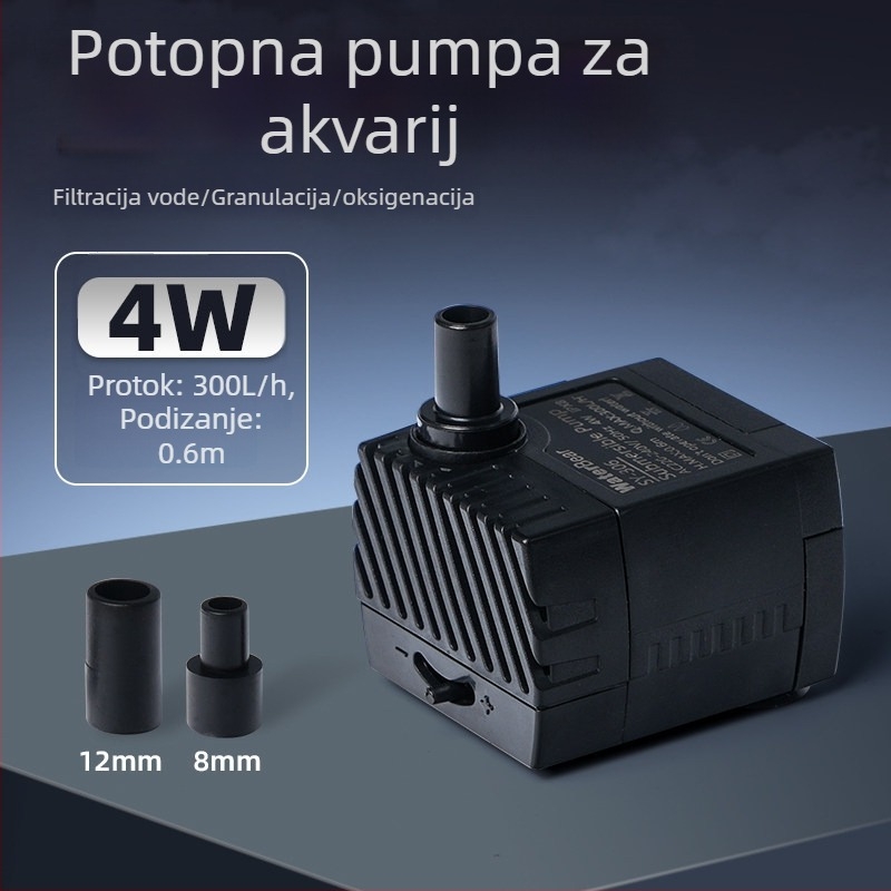 BG Pumpa za vodu 2.5W za spremnik za Kornjaču – filtracija, izvoz ekskluzivan