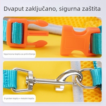 Amor mačji prsni pojas, platno, za kućne ljubimce