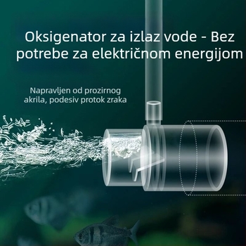 Difuzor kisika za akvarij, izlazna cijev, plastični, težina 50, marka Long auspicious palace, podrijetlo Hebei