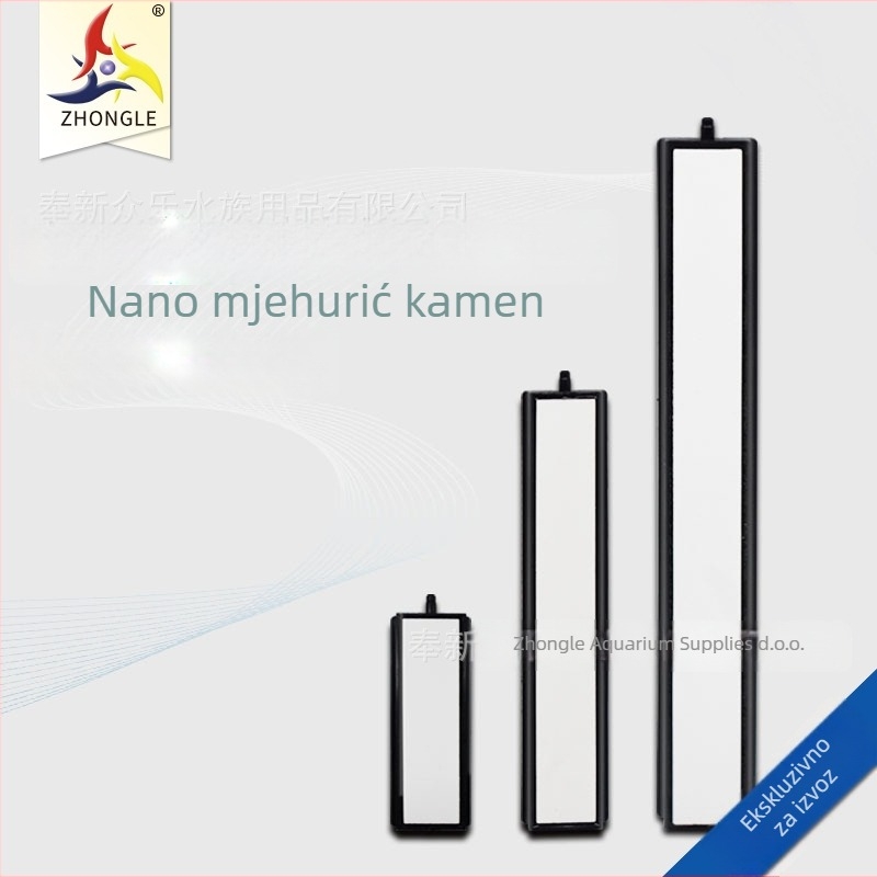 Nano kamen za oksigenaciju zraka — difuzor zraka od korundne aluminije, s oksigenskom kolonom, visokotemperaturno sinteriranje