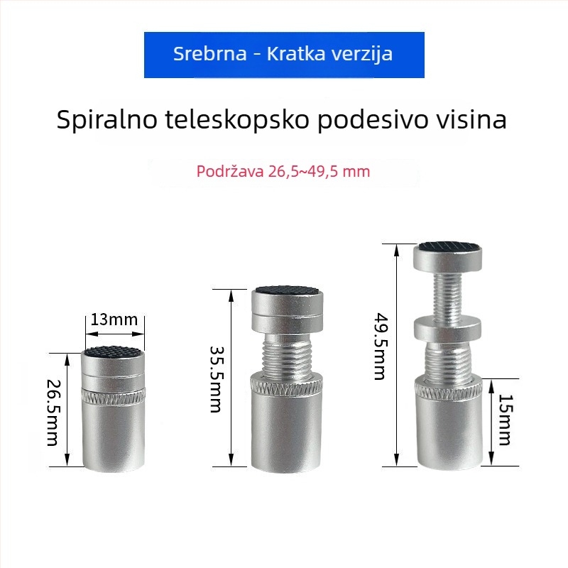 Držač grafičke kartice – aluminijski okvir s magnetnom bazom, ITX mini kućište, višestruko podešavanje kutova, sprječavanje savijanja