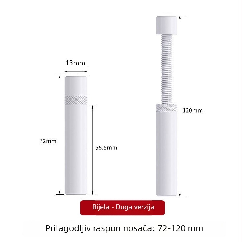 Držač grafičke kartice – aluminijski okvir s magnetnom bazom, ITX mini kućište, višestruko podešavanje kutova, sprječavanje savijanja