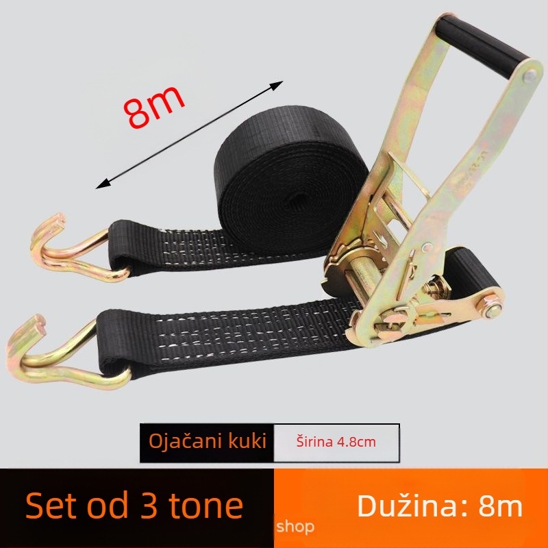 Čelični okvir za pričvršćivanje s klamernim učvršivačem, poliester, nosivost 3t, neto težina 1,4 kg