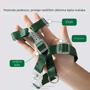 Najlonska trakciona traka za mačke, prilagodljiva, porijeklo Jiangsu