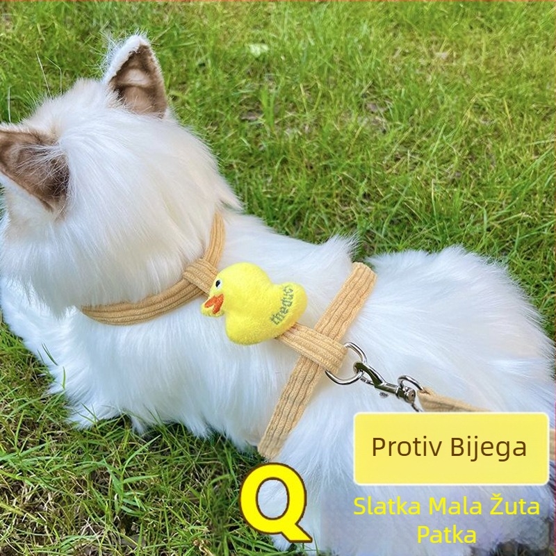 Mačji kaiš protiv bijega, Neproširiv, Materijal: Platno, Za mačke