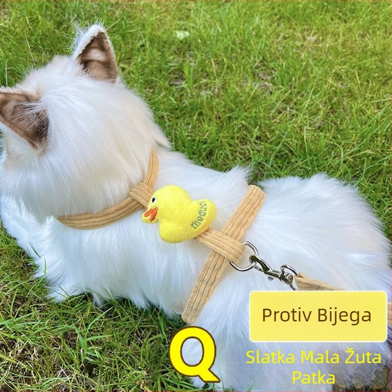 Mačji kaiš protiv bijega, Neproširiv, Materijal: Platno, Za mačke