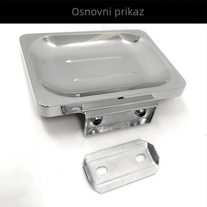 Set kupaonskog hardvera od nehrđajućeg čelika s držačem za ručnik, šipkom za ručnik, držačem za toaletni papir i kukama — završna obrada s oglednim sjajem, Hongtu, šesteročlani set ili veći, moderni minimalistički stil
