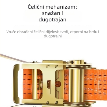 Natezač remena za teret s ratchet mehanizmom, proširenim i debelim tijelom