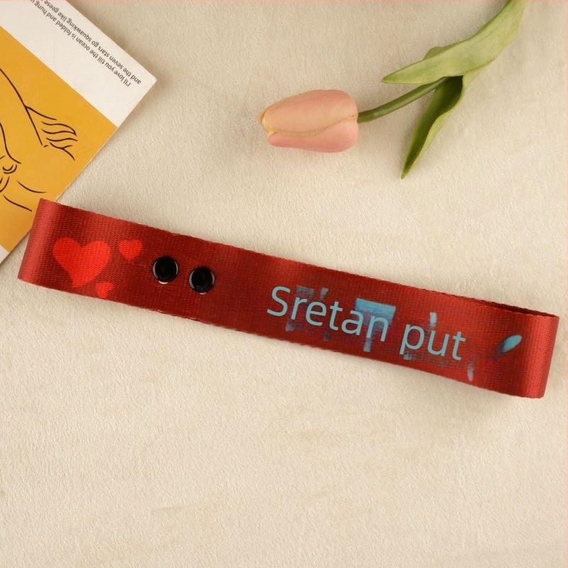 Remen za prtljagu od poliestera, Dylan, stil National Tide New Wind, uzorak: slova, funkcije: prozračan, izuzetno lagan, otporan na habanje