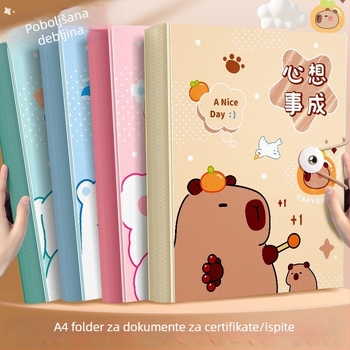 Album folder Cartoon model Morning Rainbow, PP materijal, pogodan za A4 dokumente