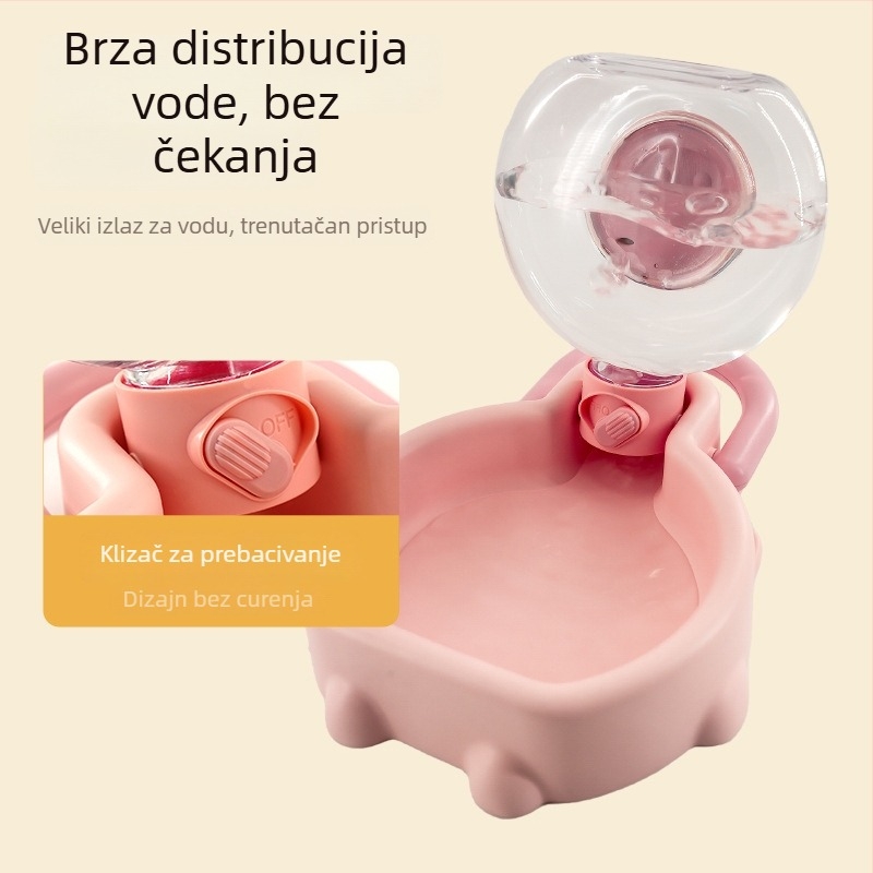Bočica za vodu za psa – sklopiva, prijenosna, za vanjske šetnje, veliki kapacitet