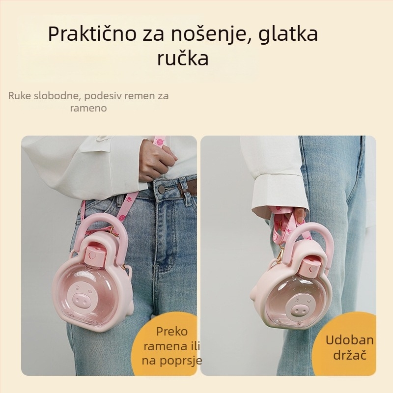 Bočica za vodu za psa – sklopiva, prijenosna, za vanjske šetnje, veliki kapacitet