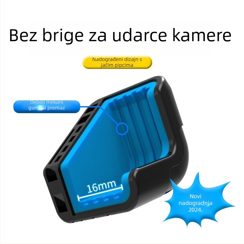 Univerzalni držač za telefon za bicikle, motore i električna vozila — ABS + nehrđajući čelik, ekološki prihvatljiv plast, univerzalni dizajn, kompatibilan s biciklima, planinskim i cestovnim, motociklom, električnim vozilom i skuterom; podržava prilagodbu