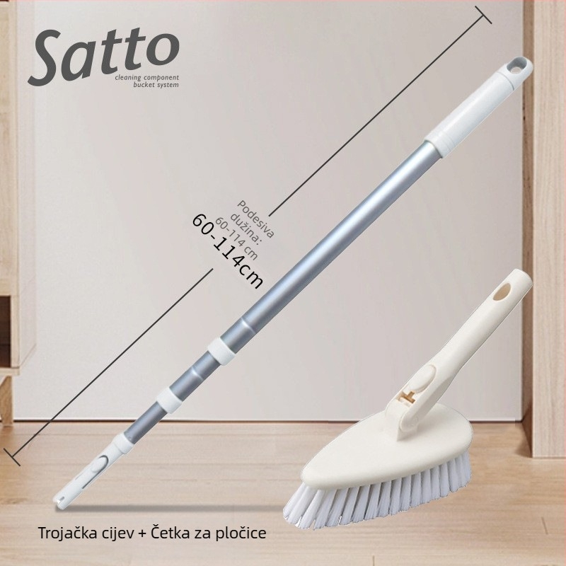 Kangduoduo Satto četka za pločice i pod — plastična, model Satto, 20 komada u kutiji, lansirano 2021