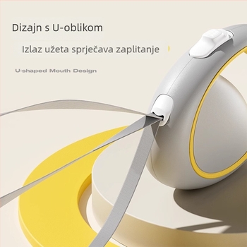 Povodac za pse s automatskim razvlačenjem, ABS materijal, za svakodnevne šetnje