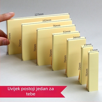 MG YS-02 Studijske samoljepljive bilješke s kreativnim simpatičnim naljepnicama, lijepi se, IP licencirano