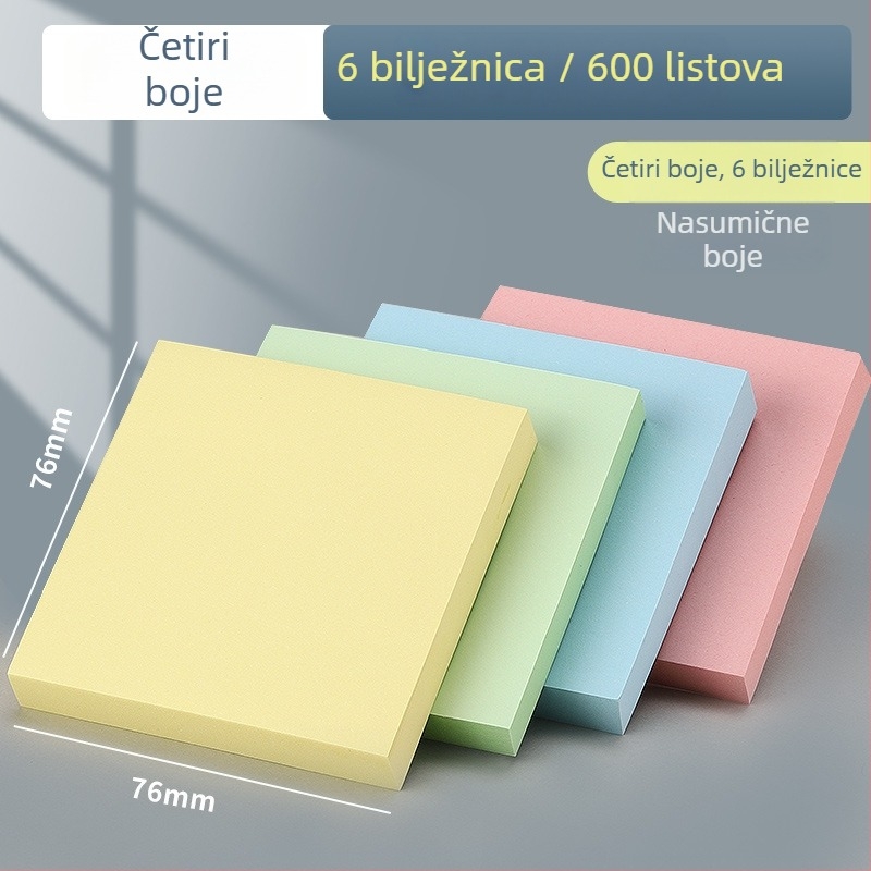 MG YS-02 Studijske samoljepljive bilješke s kreativnim simpatičnim naljepnicama, lijepi se, IP licencirano