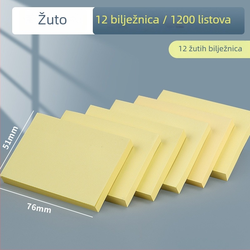 MG YS-02 Studijske samoljepljive bilješke s kreativnim simpatičnim naljepnicama, lijepi se, IP licencirano