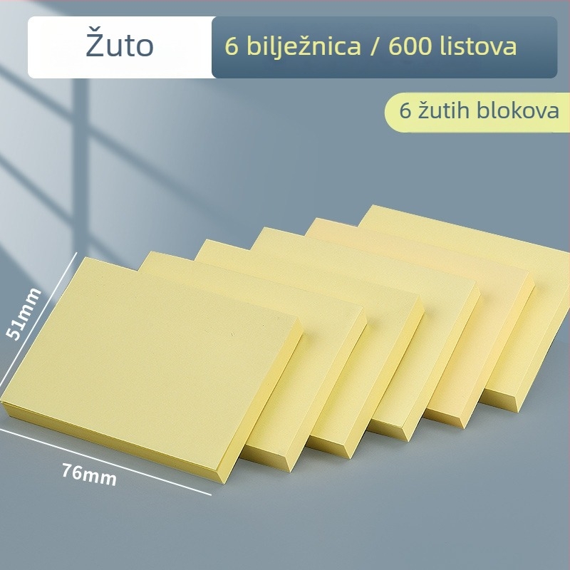 MG YS-02 Studijske samoljepljive bilješke s kreativnim simpatičnim naljepnicama, lijepi se, IP licencirano