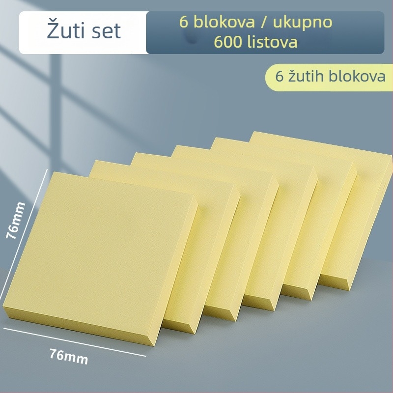 MG YS-02 Studijske samoljepljive bilješke s kreativnim simpatičnim naljepnicama, lijepi se, IP licencirano