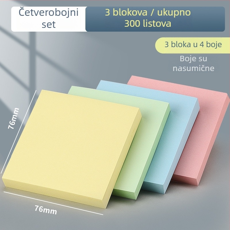MG YS-02 Studijske samoljepljive bilješke s kreativnim simpatičnim naljepnicama, lijepi se, IP licencirano