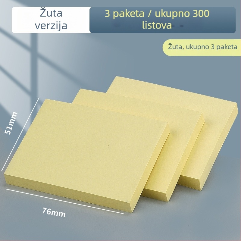 MG YS-02 Studijske samoljepljive bilješke s kreativnim simpatičnim naljepnicama, lijepi se, IP licencirano