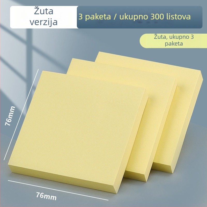 MG YS-02 Studijske samoljepljive bilješke s kreativnim simpatičnim naljepnicama, lijepi se, IP licencirano