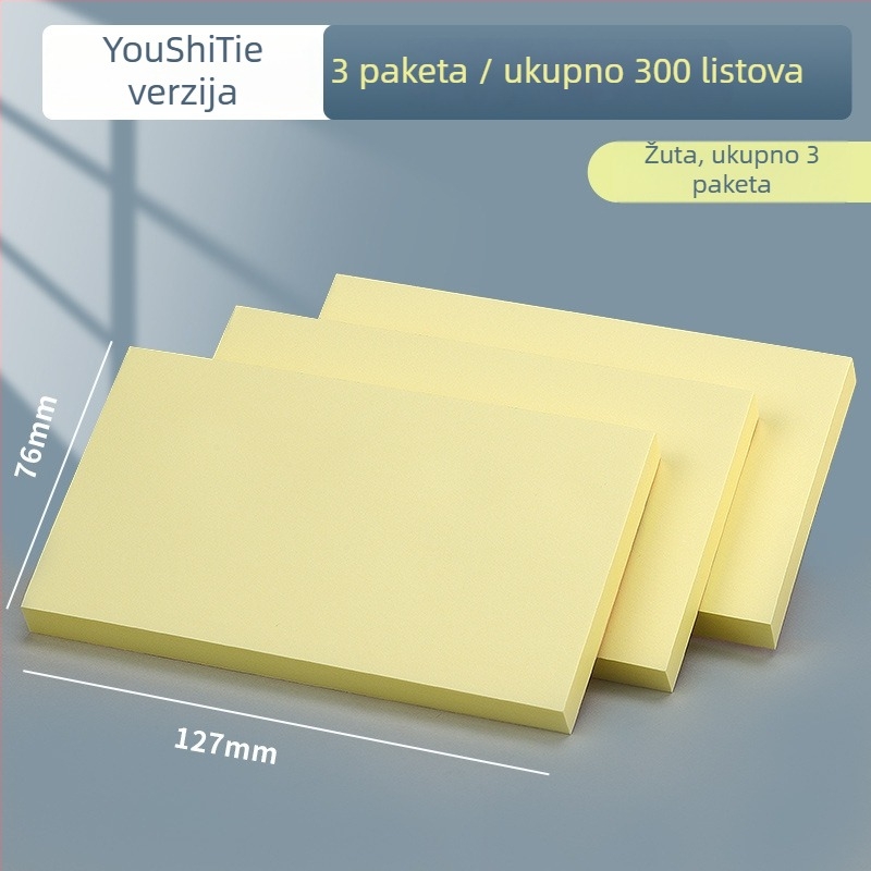 MG YS-02 Studijske samoljepljive bilješke s kreativnim simpatičnim naljepnicama, lijepi se, IP licencirano