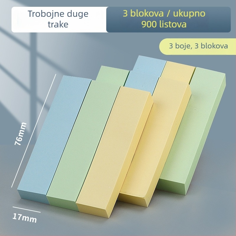 MG YS-02 Studijske samoljepljive bilješke s kreativnim simpatičnim naljepnicama, lijepi se, IP licencirano