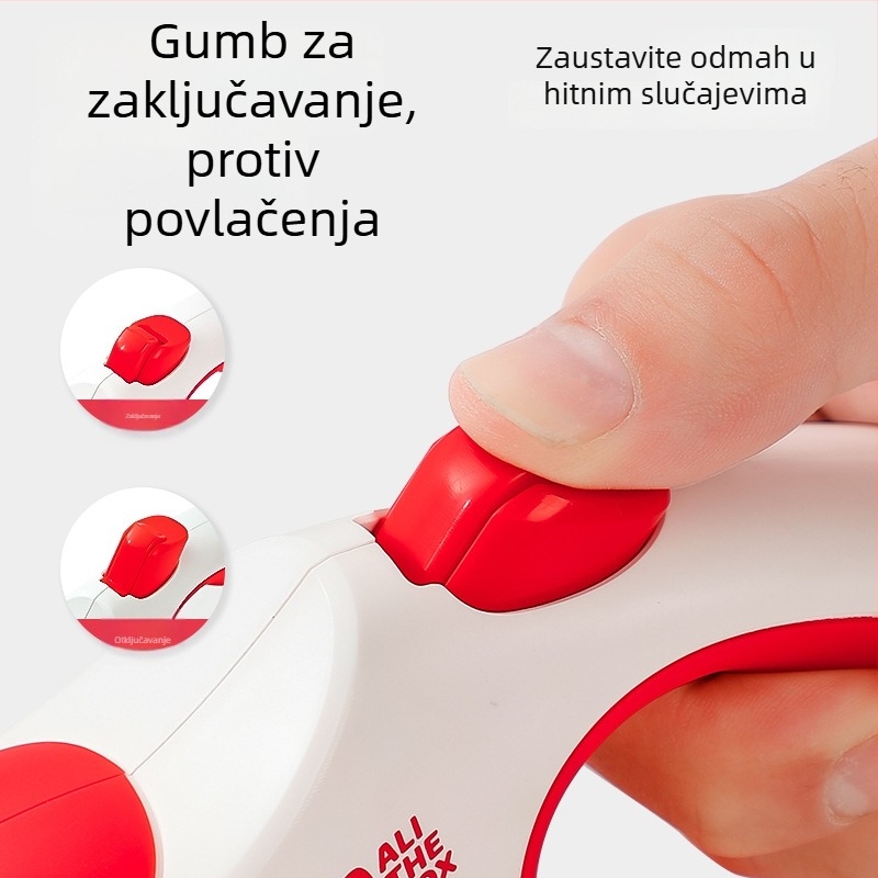 Retraktivan Akita povodac za pse – plastika, protiv vučenja, protiv bijega, IP licenca anime game