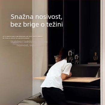 Teški preklopni mehanizam za ormariće i stolove — nehrđajući čelik, model Kxfa1pr0a00, stil modernna jednostavnost